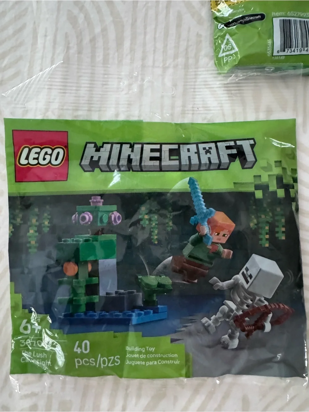 Lego three minecraft